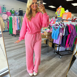On The Horizon Stripe Lounge Pants
