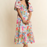 Sights to See Midi Dress