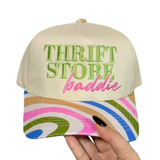 THRIFT STORE BADDIE CANVAS CAP