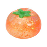 Tomato Fruit Glittery Maltose Putty Squishy Toy