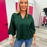 The Scallop Edit Top