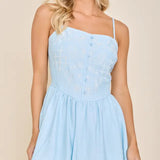 Baby Blue Bliss Romper