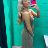 Acid Wash Jumpsuit