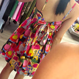 Cuban Nights Scallop Dress