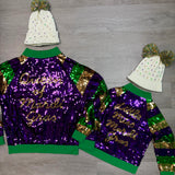 Little Miss Mardi Gras Kids Jacket