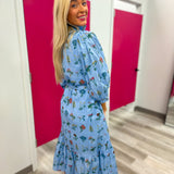 Forget-Me-Not Floral Dress