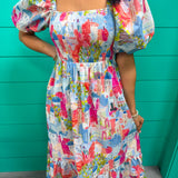 Sights to See Midi Dress