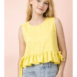 Sweet & Sunny Tie Top