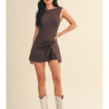 Squeeze the Day Athletic Romper Dress