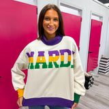 The Mardi Gras Social Club Mock Neck