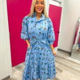 Forget-Me-Not Floral Dress
