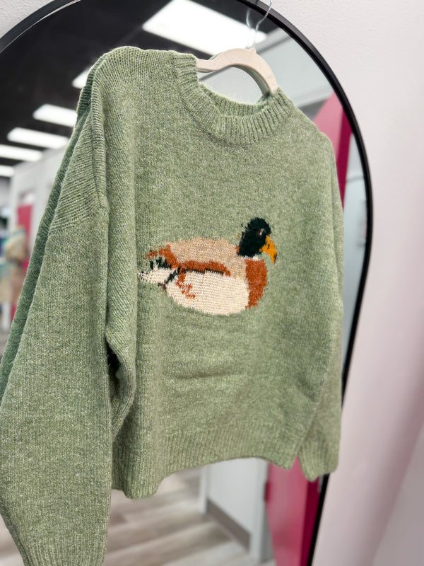 The Mallard Mood Sweater