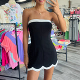 Scalloped After Dark Dress