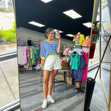 Sunny Striped Day Top