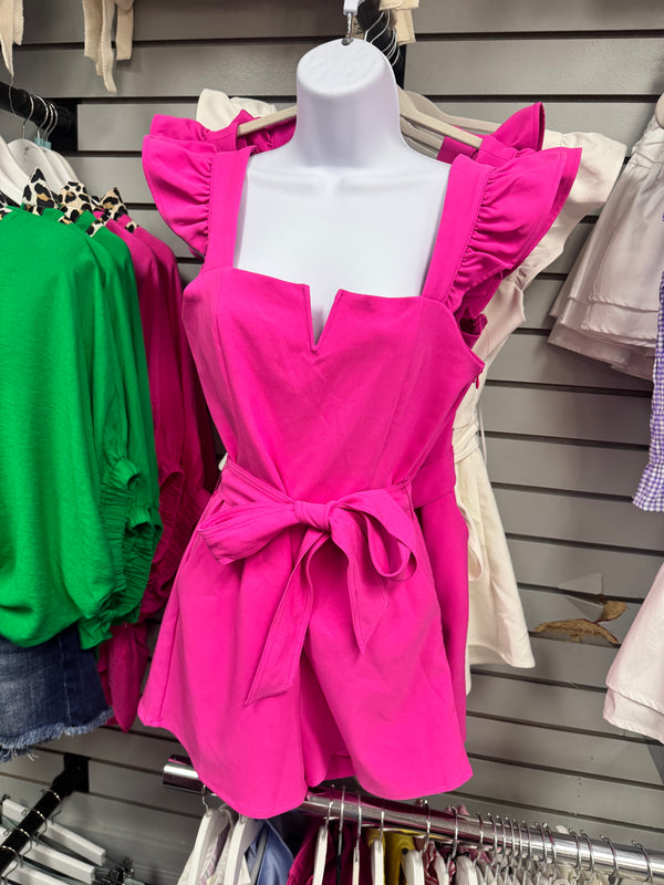 Good To Go Pink Romper