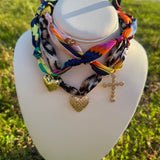 Scarf Bandana Charm Necklaces