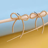 Rope Bow Earrings