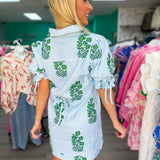 Chasing the Sun Dress | Blue Green