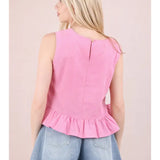 Sweet & Sunny Tie Top