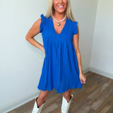 All Eyes on Blue Romper