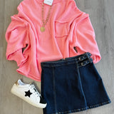 Pretty and Precious Pocket Sweater