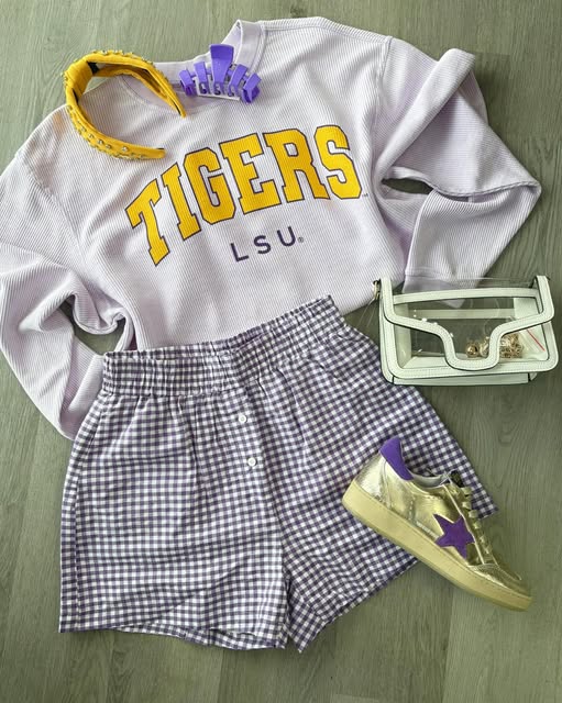 Gingham Boxer Shorts