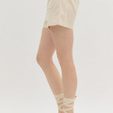 Just Keep Going Shorts - Ecru