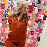 Go Getter Girl Set - Rust