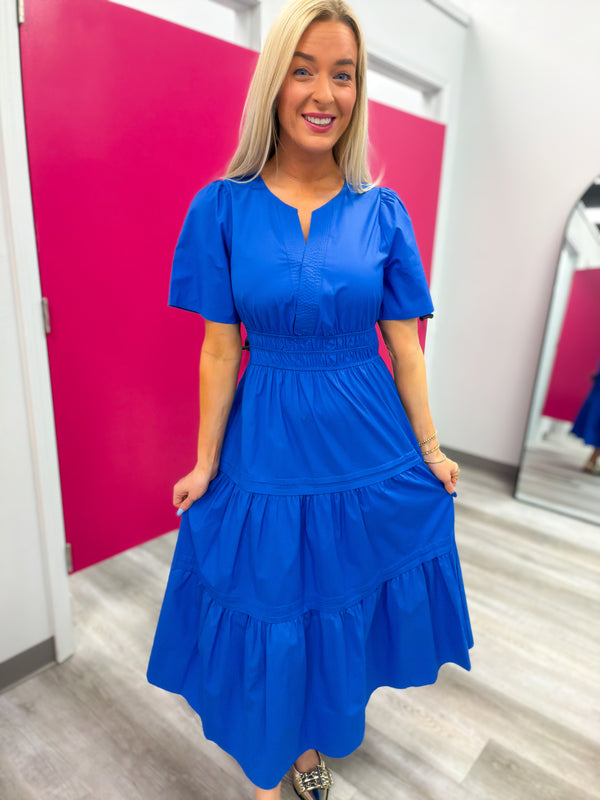 Purest of Blues Dress | Regular and Plus