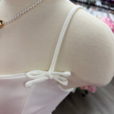 Going Back Dress White