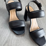 Black Ankle Strap Sandal