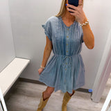 The On Repeat Denim Dress