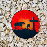 Cowboy Cross Car Freshie