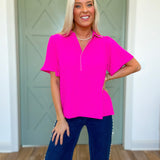 Popstar Pink Blouse