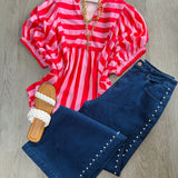 RESTOCK COMING | The Sunset Stripe Top