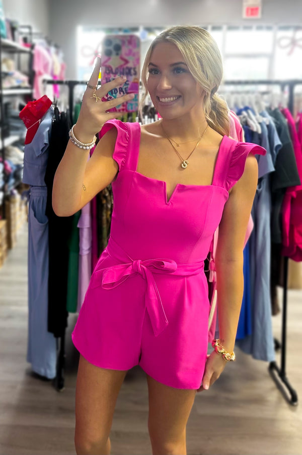Good To Go Pink Romper