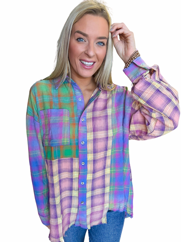 Colors Are Changing Colorful Flannel