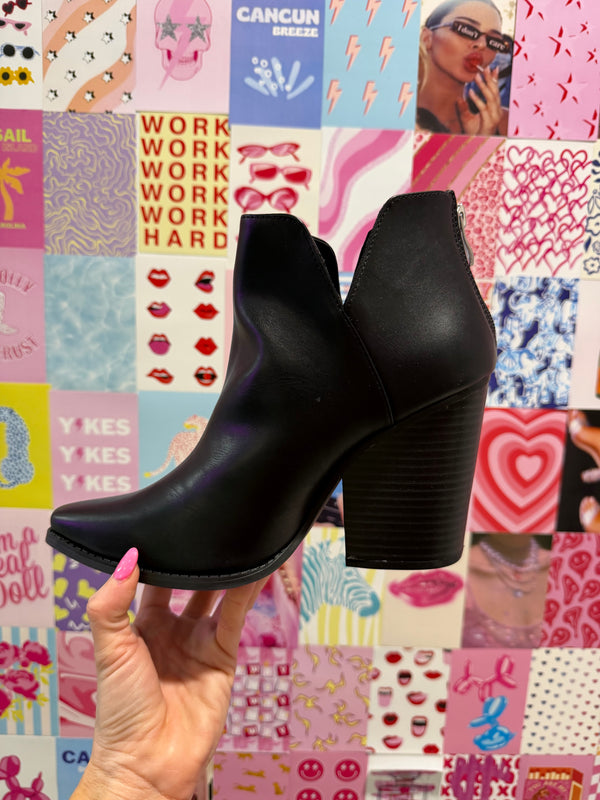The Slay Black Qupid Bootie | FINAL SALE