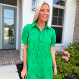 Emerald Isle Eyelet Dress