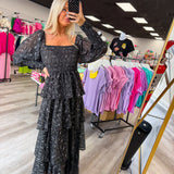 Make the Most of It Black Maxi Dress