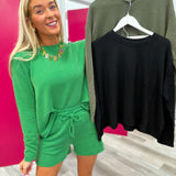 SAVAGE DEAL | Ribbed Set Long Sleeve Set