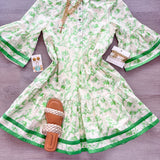 Charming Me Mini Dress Green