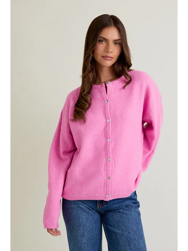 The Dreamy Pink Cardigan