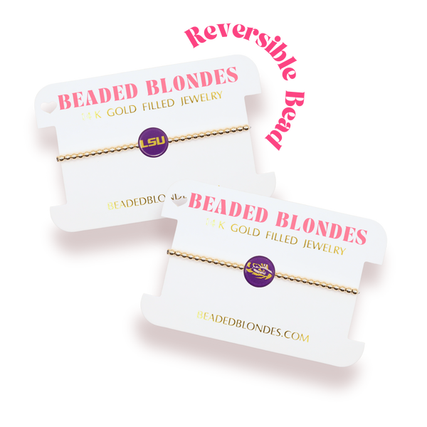 LSU/Tigers Logo Bracelet