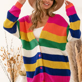 Brighten Up The Day Colorblock Sweater