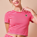 Candy Cane Christmas Top
