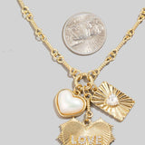 Heart Love Charm Necklace