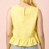 Sweet & Sunny Tie Top