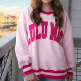 Social Society Light Pink/Hot Pink Stitch |  LULU MAC