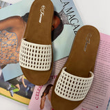 The Loom Sandal | White
